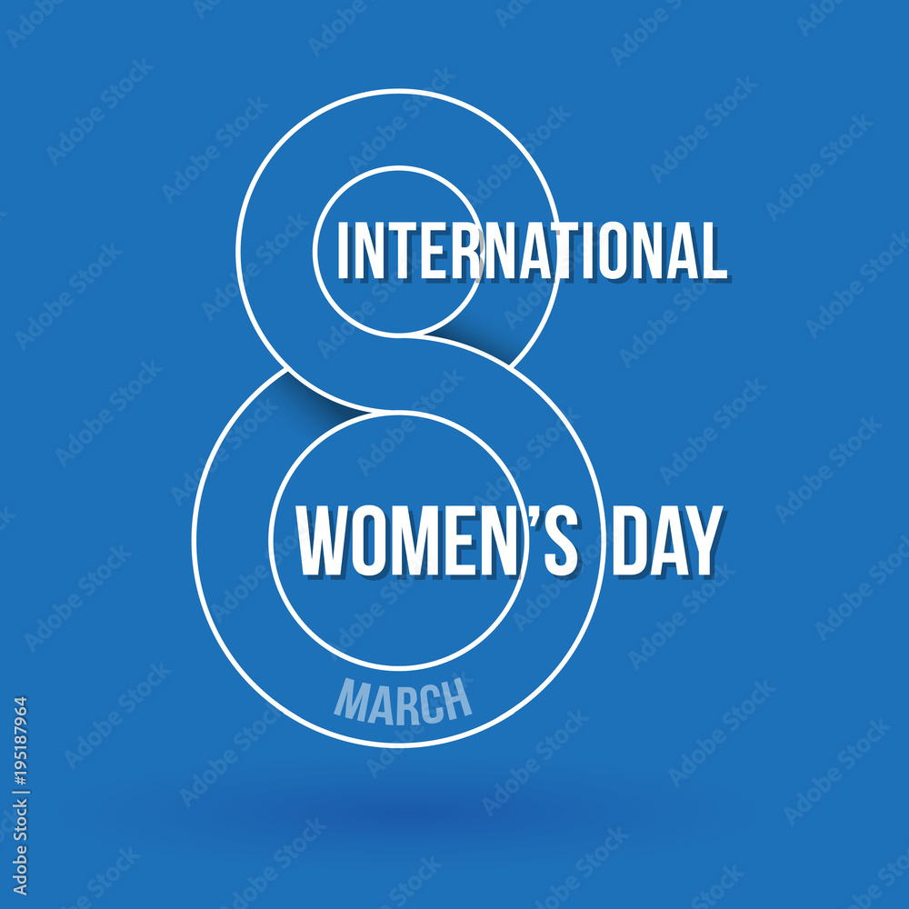 International Women's Day. 8 March. Flat design, vector illustration International Women's Day. 8 March. Flat design, vector illustration