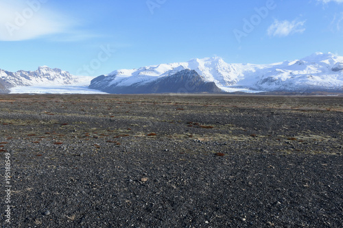 Iceland skaftafell Vatnajokull アイスランド ヴァトナヨークトル スカフタフェトル氷河 photo