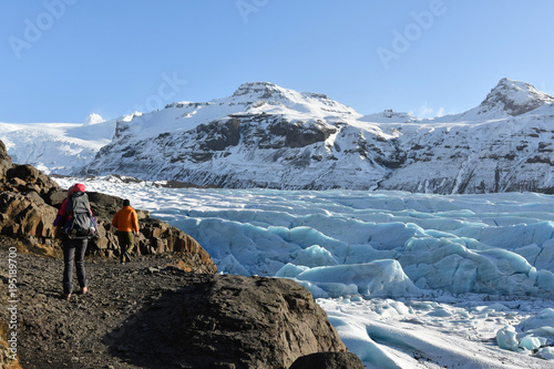 Iceland Svinafellsjokull Vatnajokull アイスランド ヴァトナヨークトル スヴィーナフェルスヨークトル 豚氷河 photo
