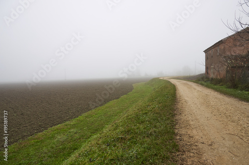 Pianura Padana winter landscapes