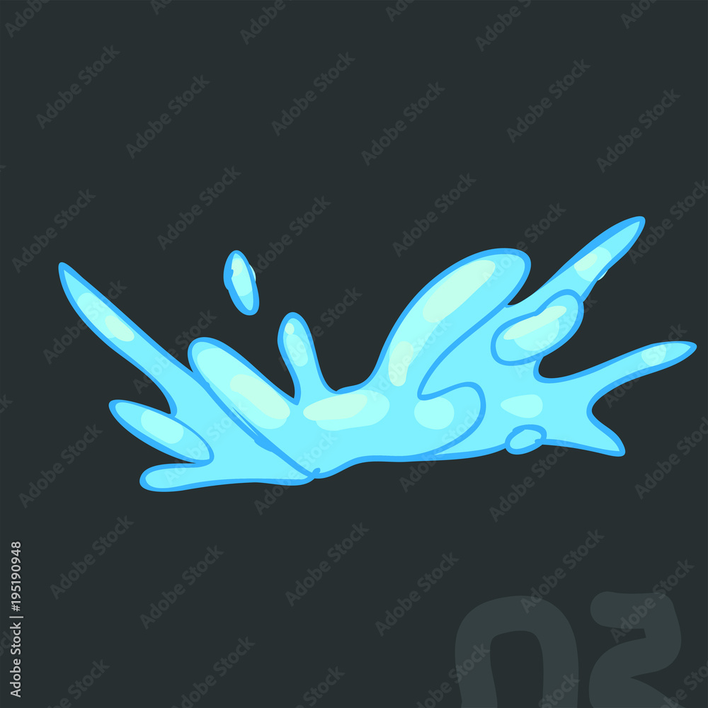 illustrator 2d water illustrator 2d water