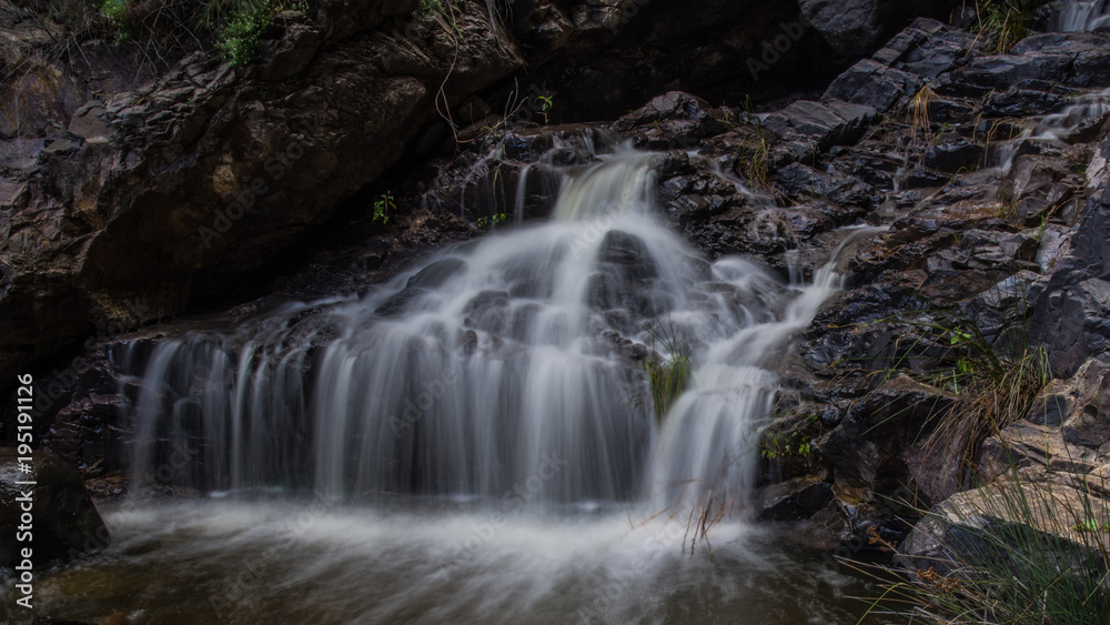 Obraz premium waterfall on gran canaria island