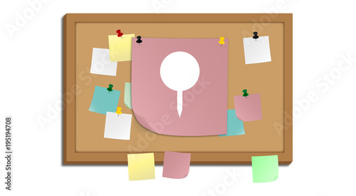 Pinnwand - Markierung