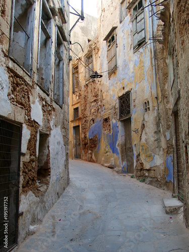 Enge Gasse auf Kreta