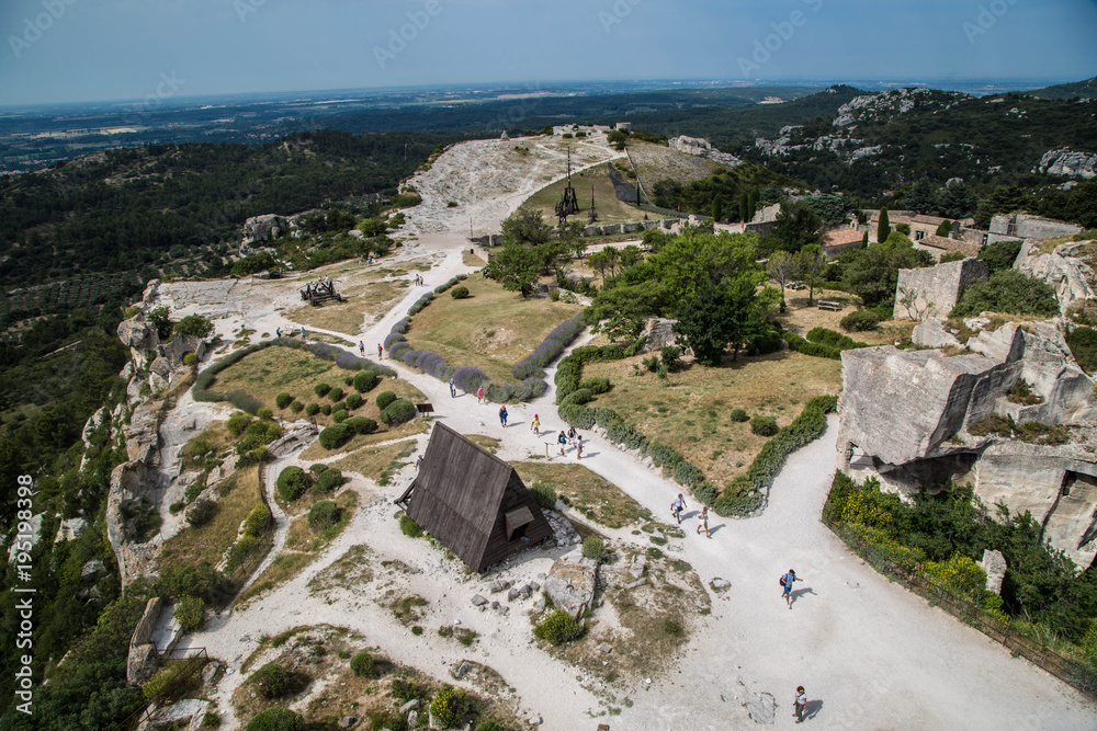 Panorama und Sehenswürdigkeiten von Les Baux-de-Provence