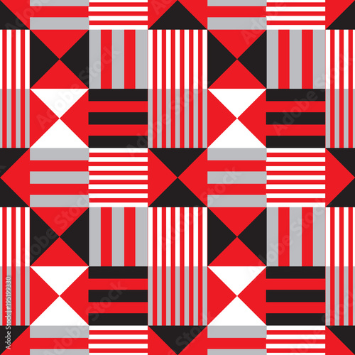 Vivid flag abstract seamless pattern. Suitable for screen, print and other media.