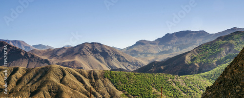 Desert road with Atlas Mountains, Morocco © Olena Zn