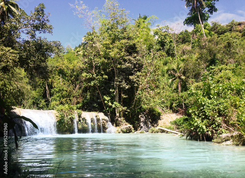 Cambugahay Falls, Siquijor Island, Cebu, Philippines