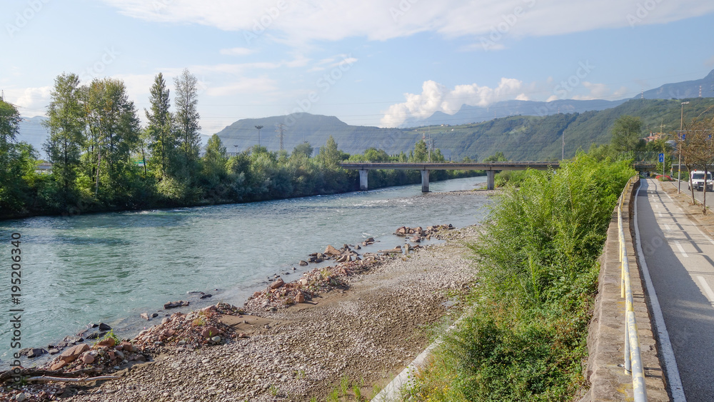 Obraz premium Etschradweg