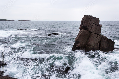 Rocks and waves in Sozopol