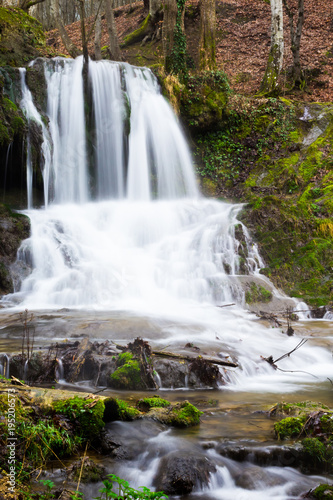 Waterfall Dokuzak in Strandzha Mountain  Bulgaria