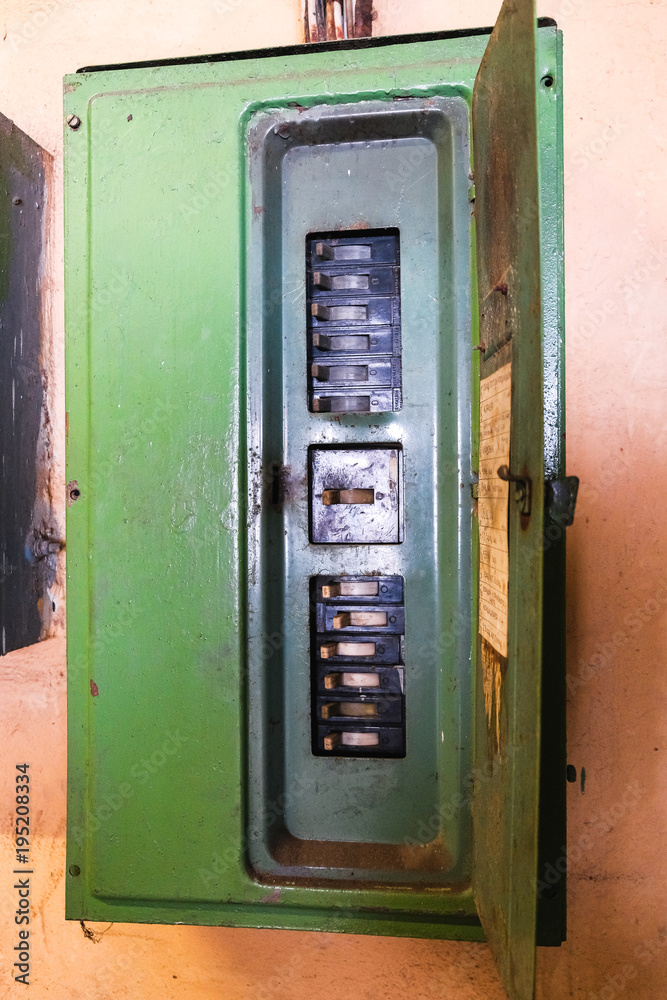 old electrical shield old electrical shield