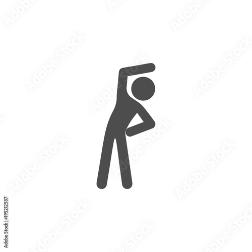 warm-up icon.Element of popular fitness  icon. Premium quality graphic design. Signs, symbols collection icon for websites, web design,