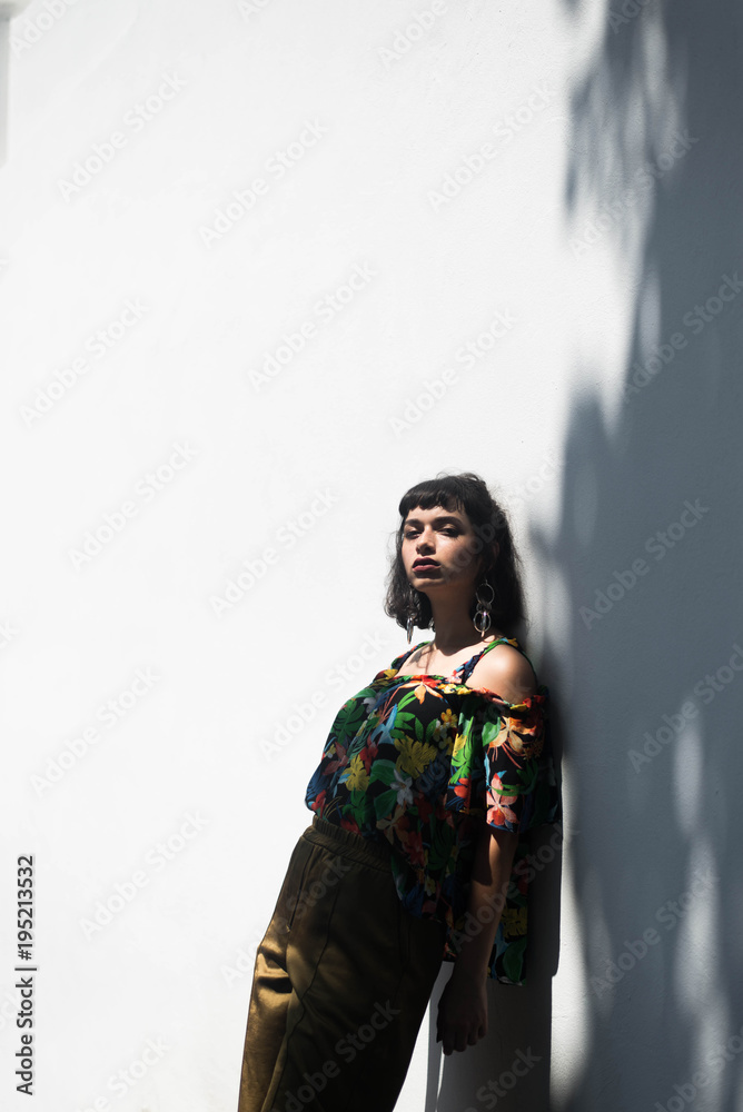 Portrait of stylish woman Portrait of stylish woman
