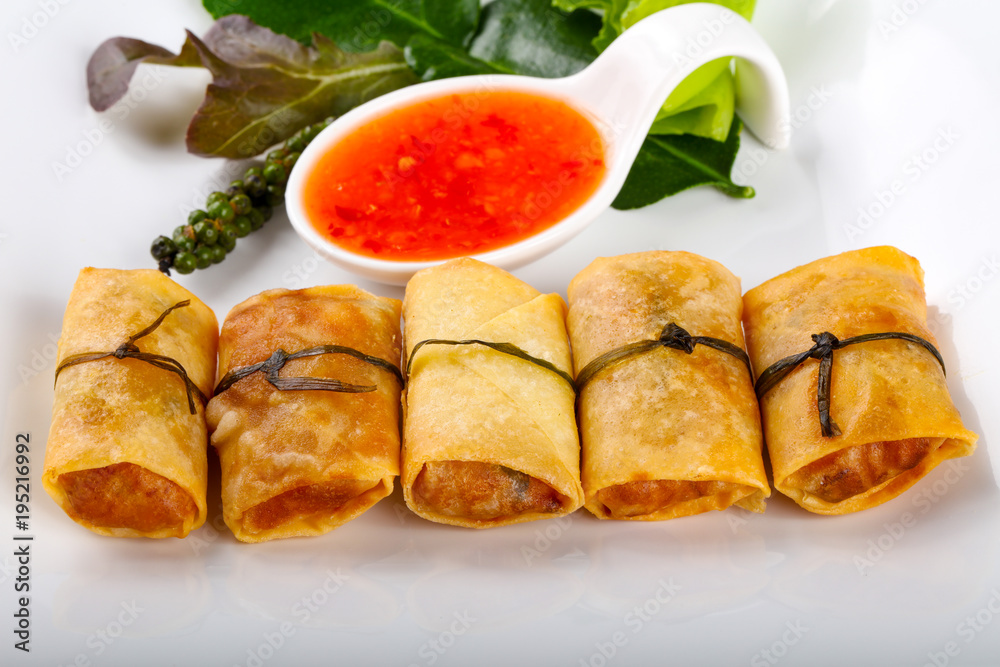 Asian spring roll