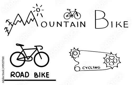 Bicycle logos