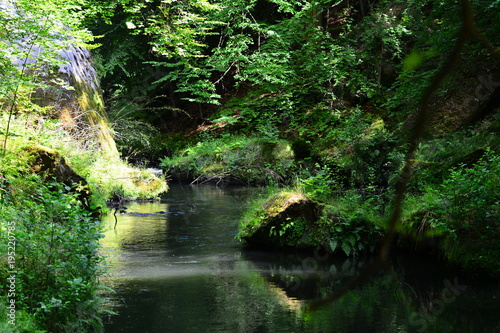 Czech National Park. Beautiful nature. Landscape.