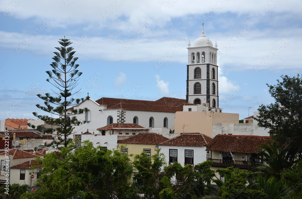Garachico church on the northern coast of Tenerife