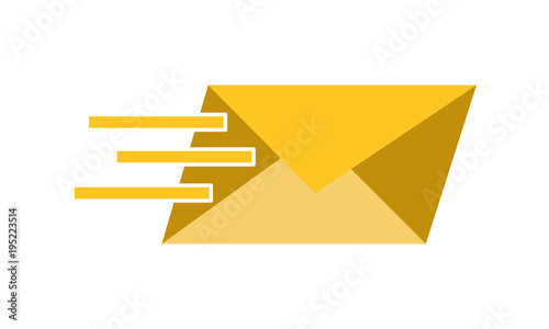 colorful text e-mail message style sign
