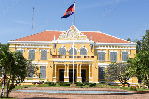 Foto Fench colonial governor mansion in Battambang, Cambodia