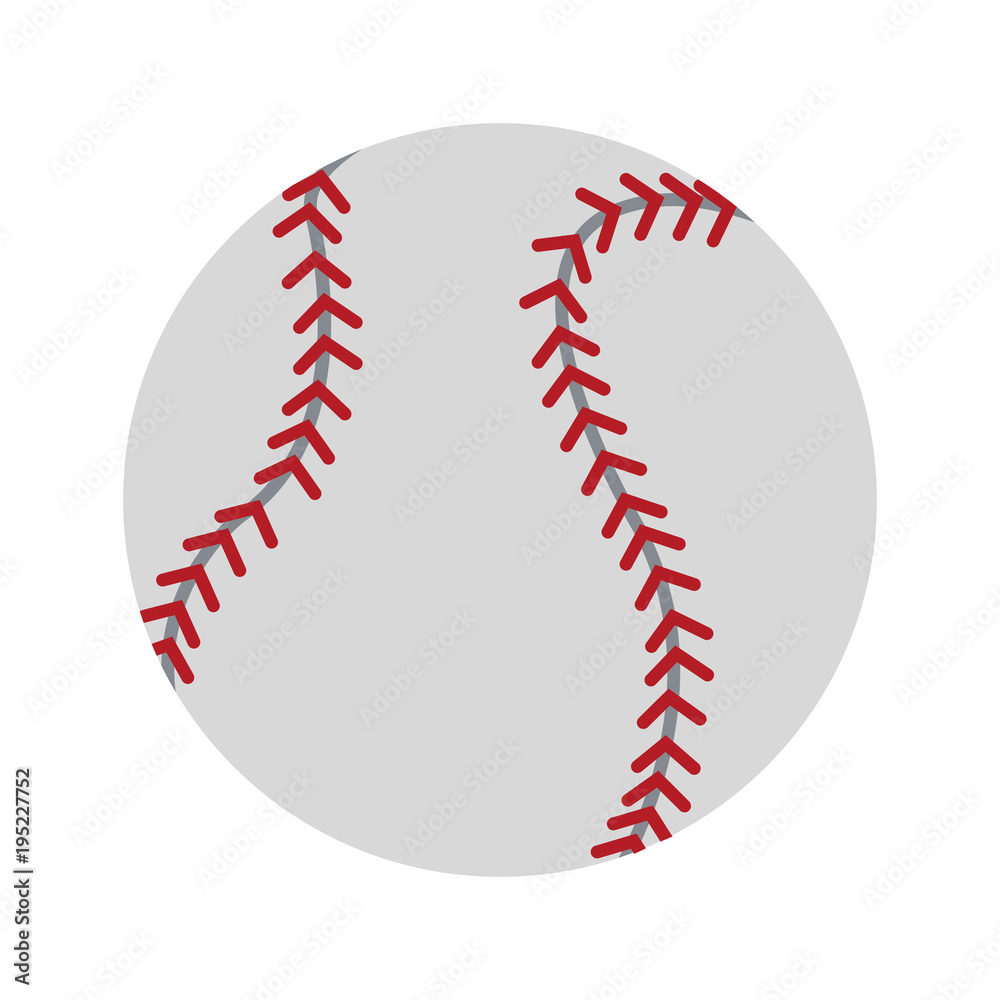 Baseball ball isolated icon vector illustration graphic design Baseball ball isolated icon vector illustration graphic design