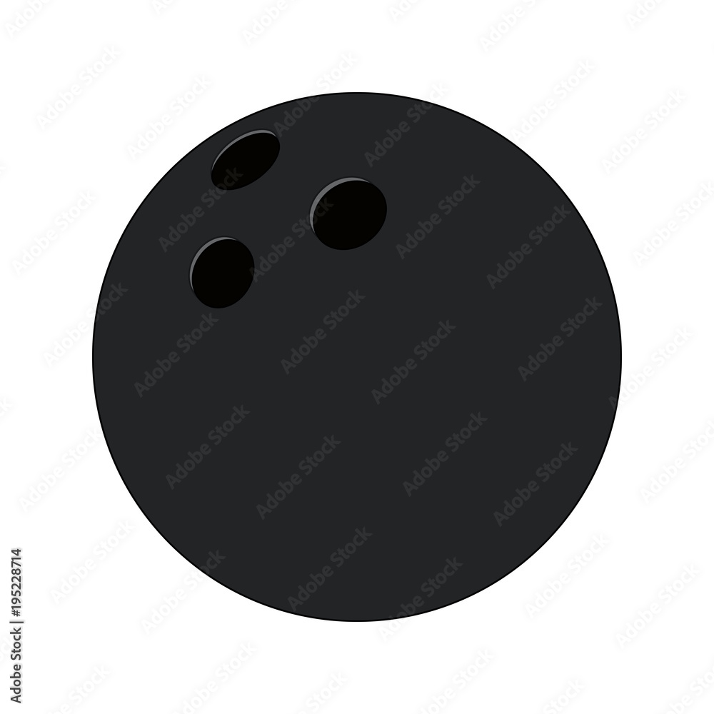 Bowling ball isolated icon vector illustration graphic design Bowling ball isolated icon vector illustration graphic design