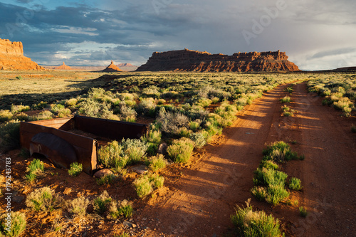 Cuadro en lienzo Valley of the Gods, Bears Ear National Monument, Utah