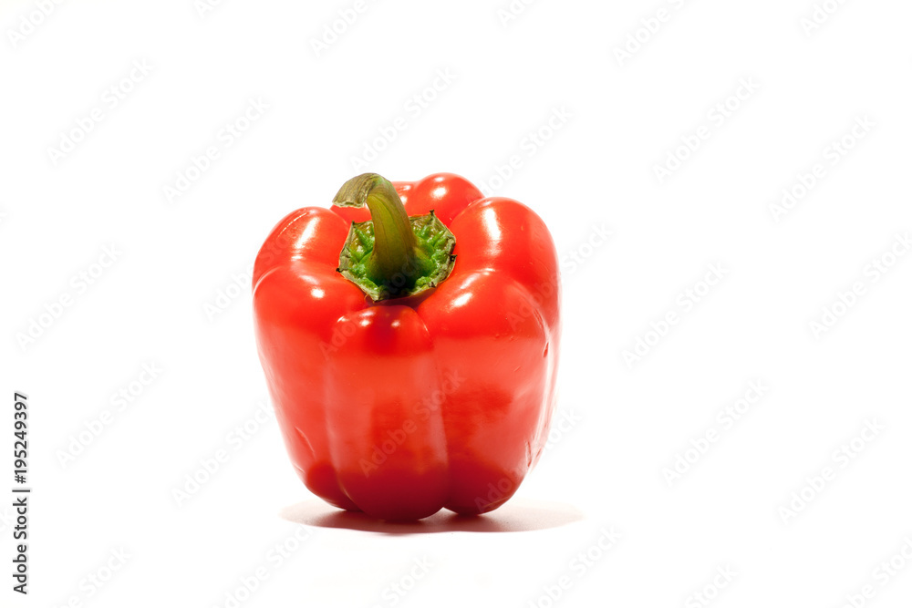 red pepper bell peppers sweet pepper fresh natural with vitamins for diet food vegetarian salad isolated on white background red pepper bell peppers sweet pepper fresh natural with vitamins for diet food vegetarian salad isolated on white background