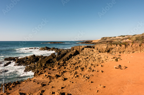 portugal costa vicentina sand dunes ocean beach