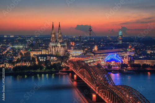 Blick auf Köln, Deutschland © Adrian72