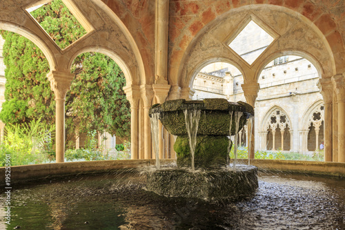 Poblet Monastery, in Catalonia spain photo