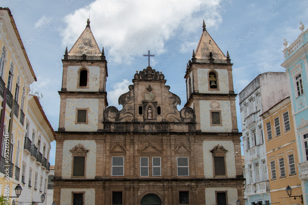 Church of São Francisco no Pelourinho - Salvador Bahia Church of São Francisco no Pelourinho - Salvador Bahia