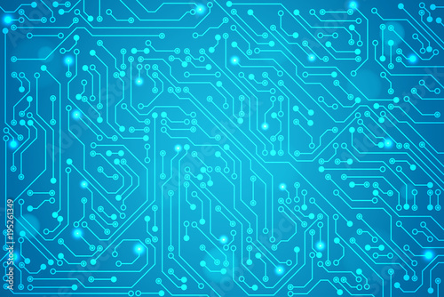 Abstract technology circuit board