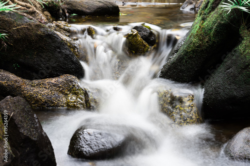 Beautiful waterfalls in the forest