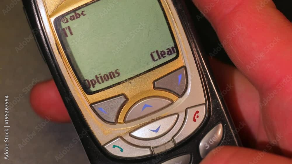 Old Phone Texting
