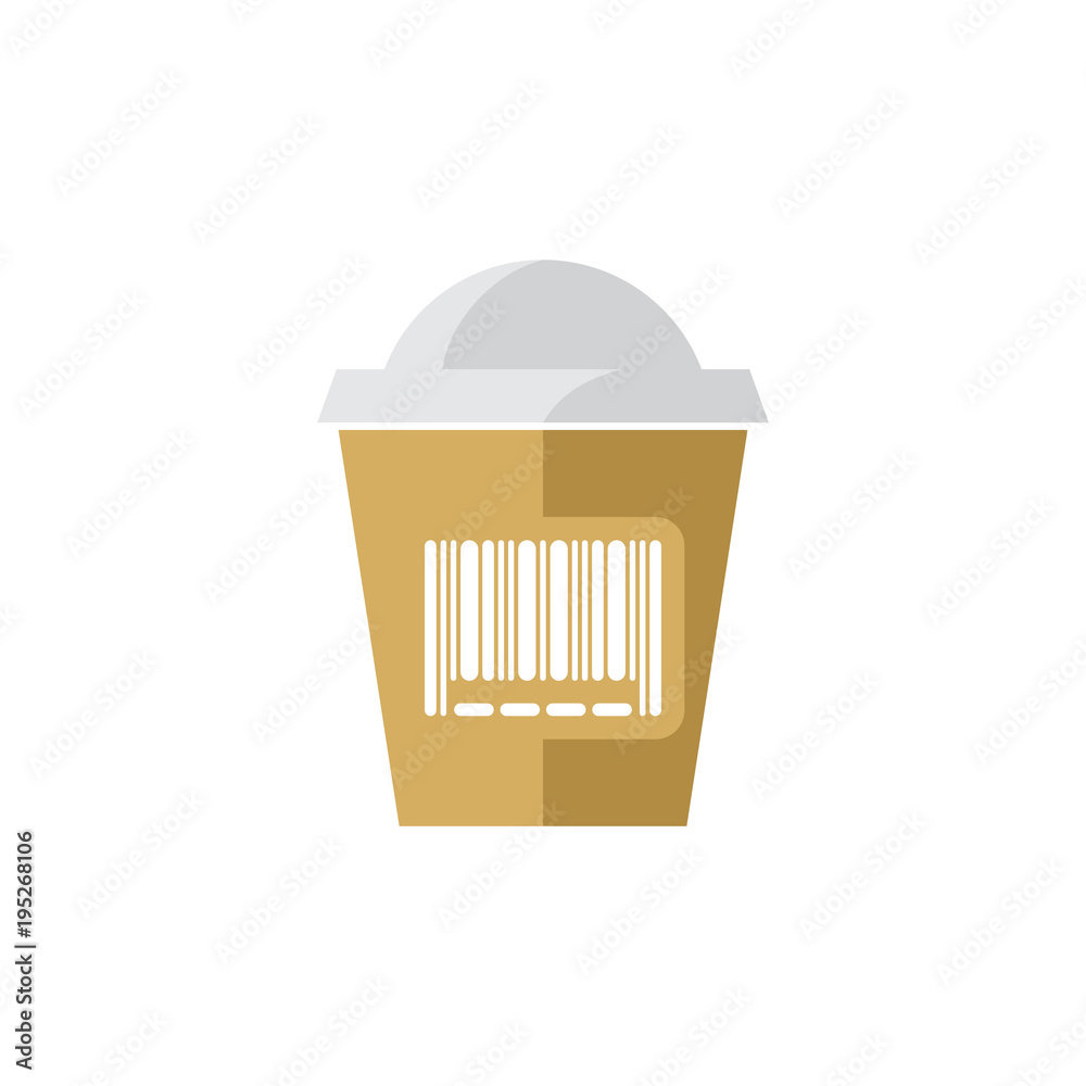 Barcode Drink Logo Icon Design Barcode Drink Logo Icon Design