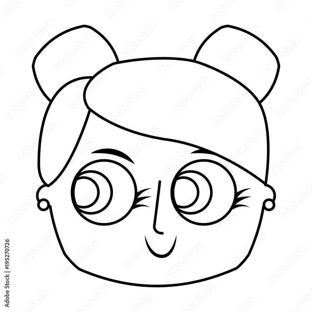 beautiful young teenager happy face girl smiling