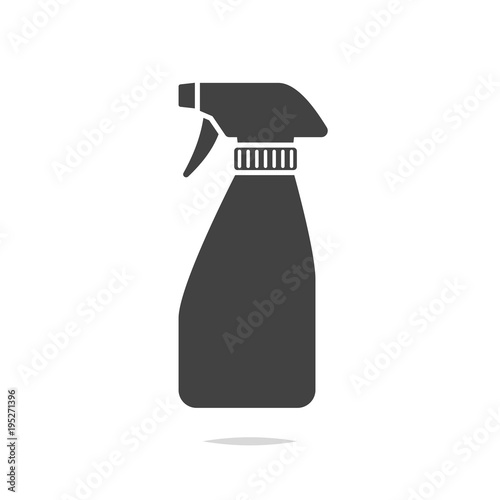 Spray bottle icon vector isolated