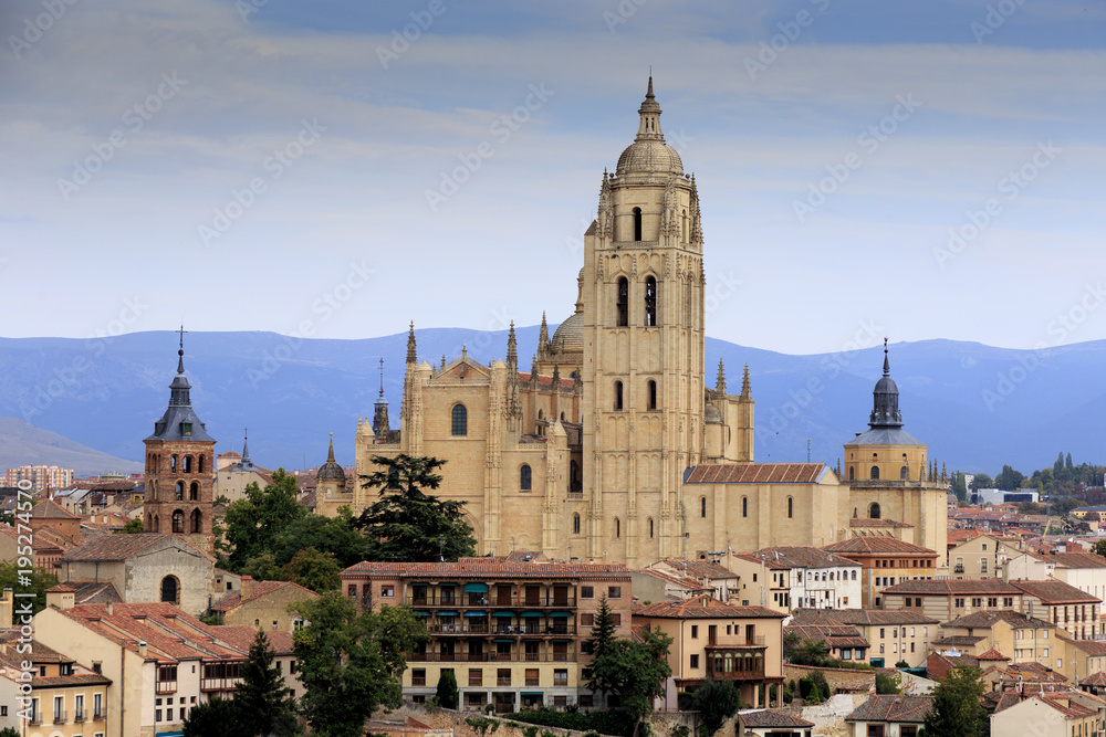 Cathedral in Segovia Spain