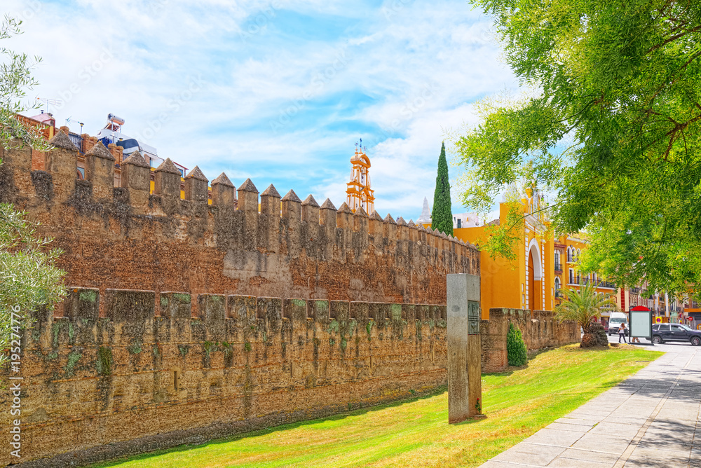 Wall of Seville (Muralla almohade de Sevilla) are a series of de