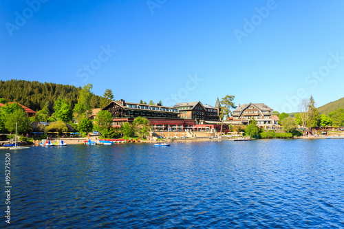Lake Titisee Neustadt in the Black Forest.