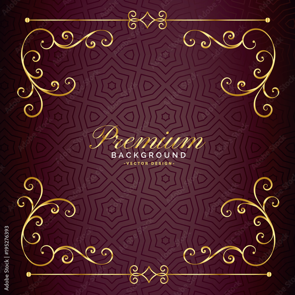 floral decoration background in premium style floral decoration background in premium style