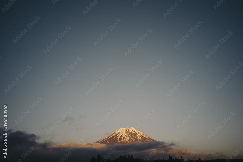 sunset of Mt.Fuji