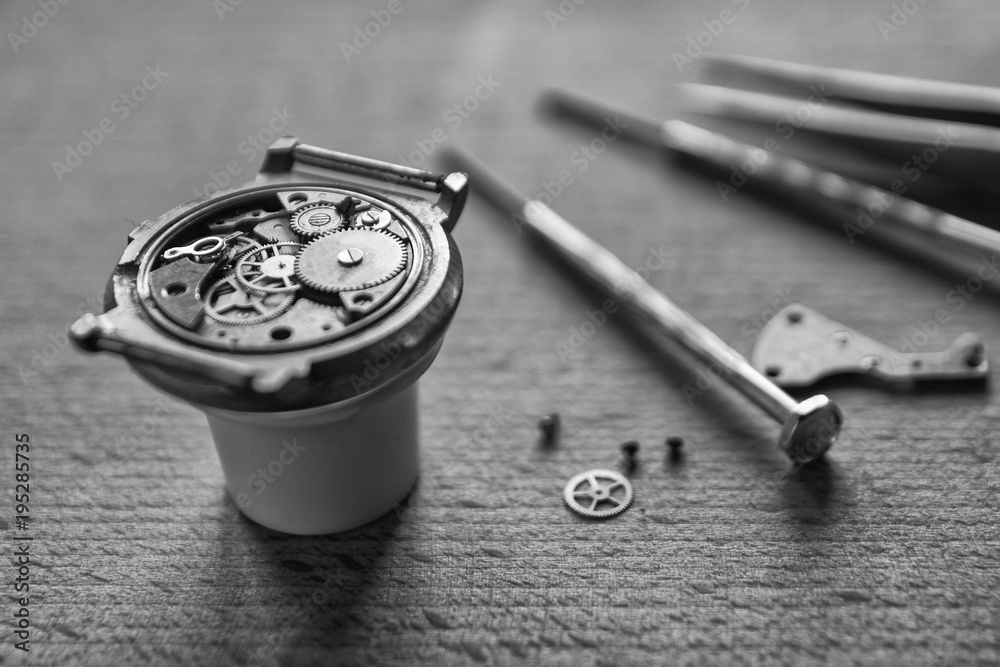 Mechanical watch repair