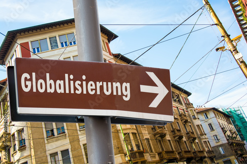 Schild 223 - Globalisierung