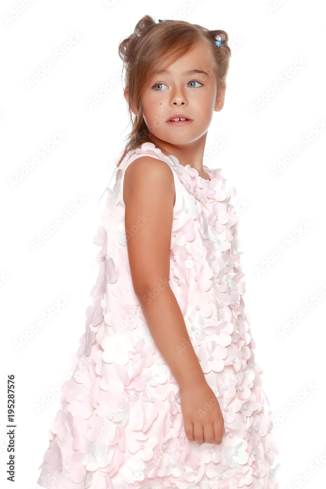 Portrait of a beautiful little girl Portrait of a beautiful little girl