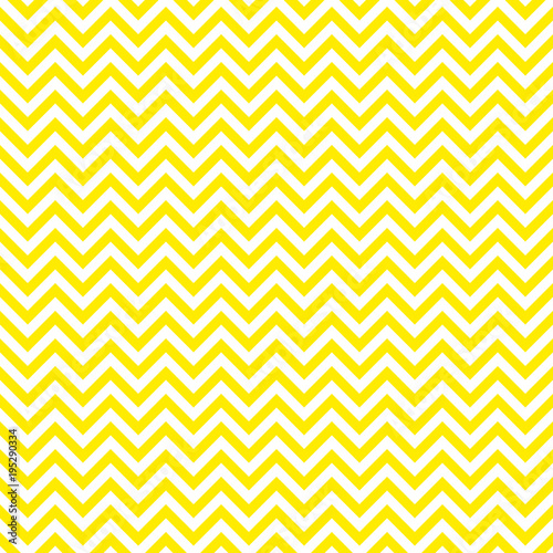 Retro Seamless Pattern Chevron Yellow Little