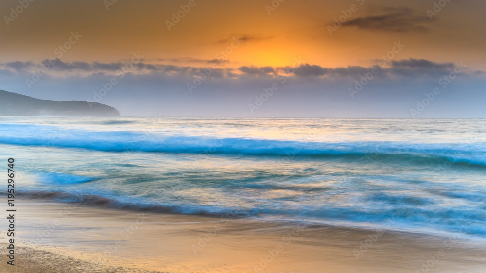 Hazy Sunrise Seascape Hazy Sunrise Seascape