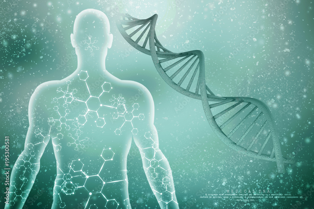 3d render of dna structure, abstract background 3d render of dna structure, abstract background