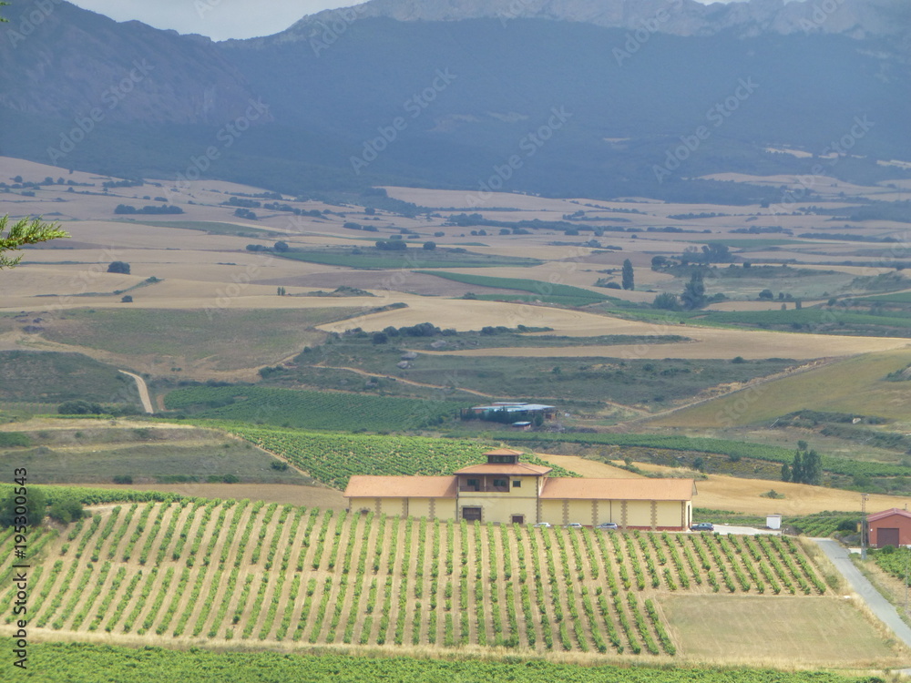 Laguardia, localidad de Álava (Pais Vasco, España) cercana a Vitoria enclavada en la comarca de la Rioja Alavesa